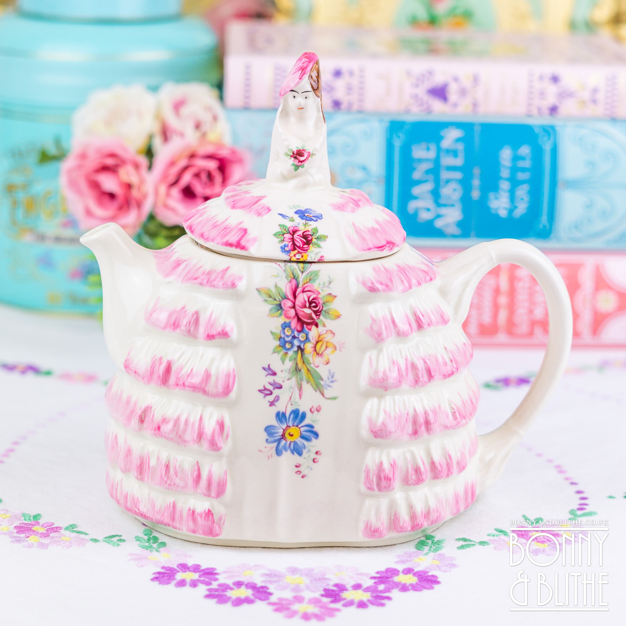 Sadler Teapots-My Crinoline Lady