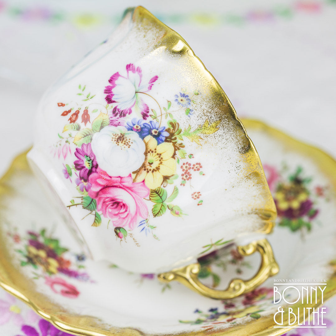 Hammersley Lady Patricia Teacup and Saucer